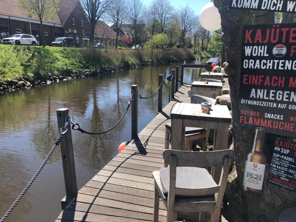 Gaestehaus Kajuete Direkt Am Wasser Friedrichstadt Ngoại thất bức ảnh