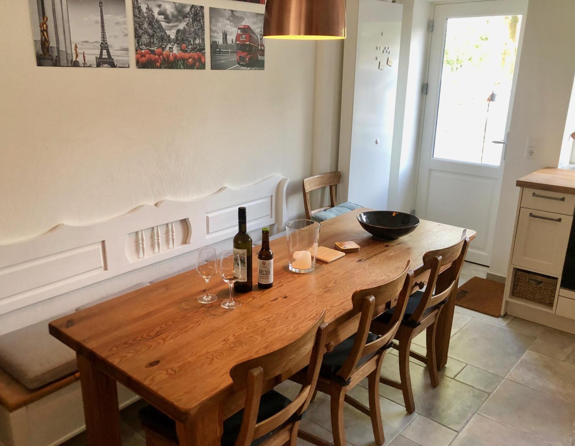 Gaestehaus Kajuete Direkt Am Wasser Friedrichstadt Phòng bức ảnh